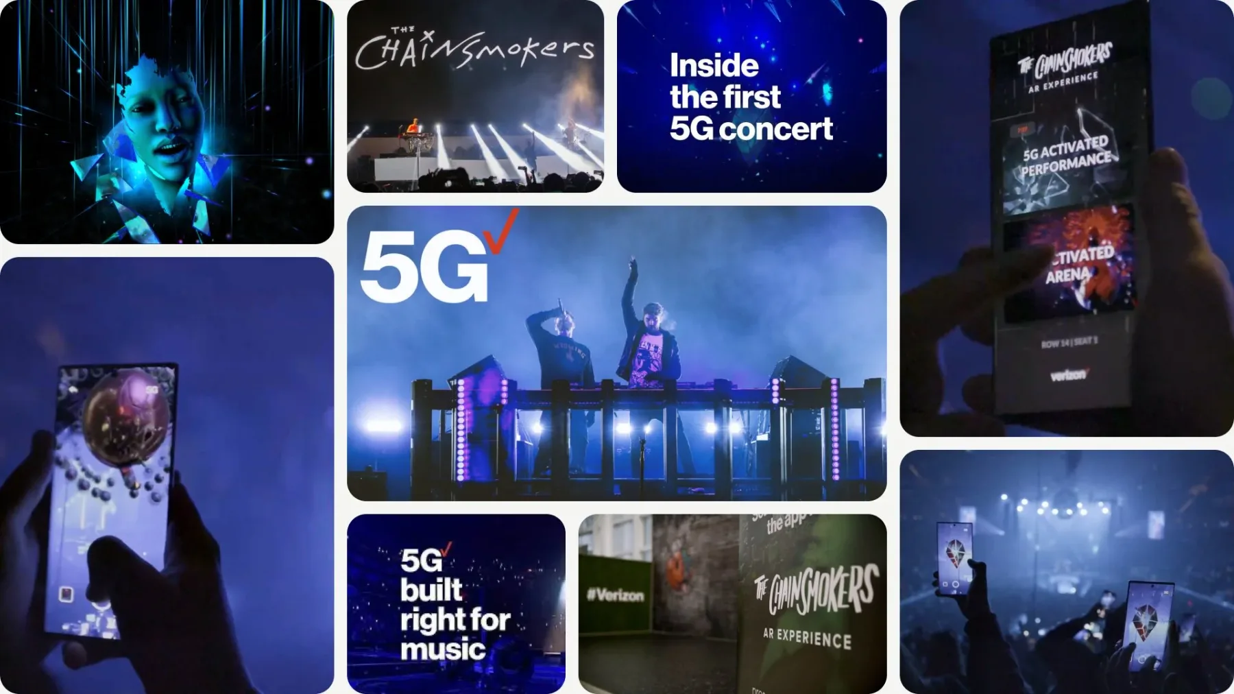 Inside the first 5G concert — campaign key art